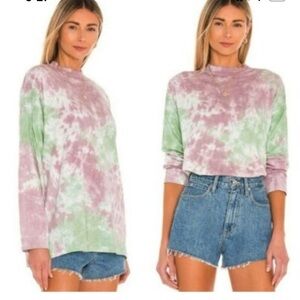 We The Free tie dye long sleeve tee Small